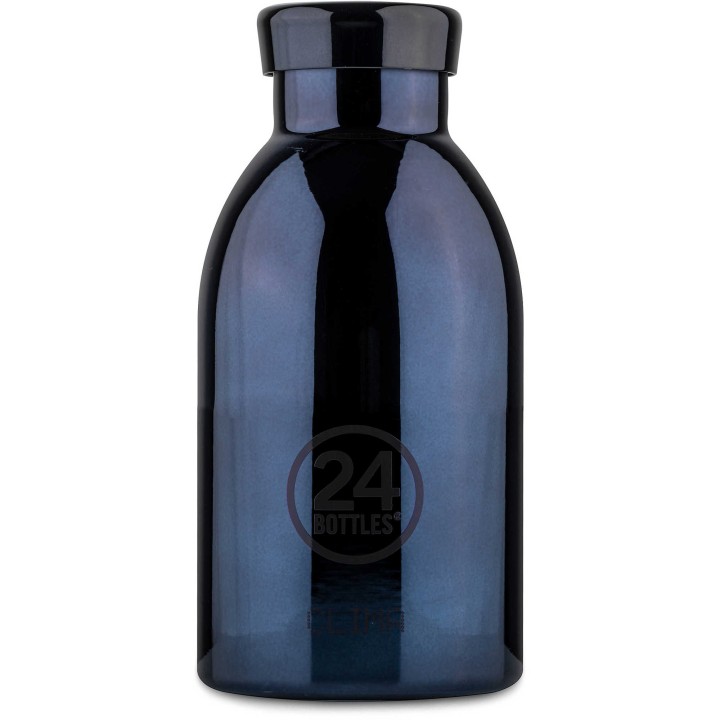 24 Clima Bottle Black Radiance Colour Stainless Steel 330Ml