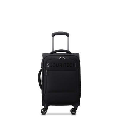 Vanguard 55 Expandable 4-Wheel Suitcase Black - 55 x 35 x 25 cm