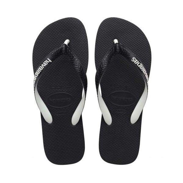 Havaianas Top Mix Black/Black Flip Flops Size 37/38