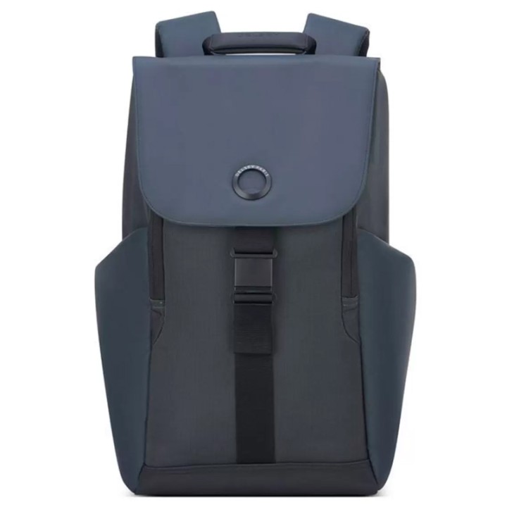 Delsey Securflap Backpack 15 Navy Design