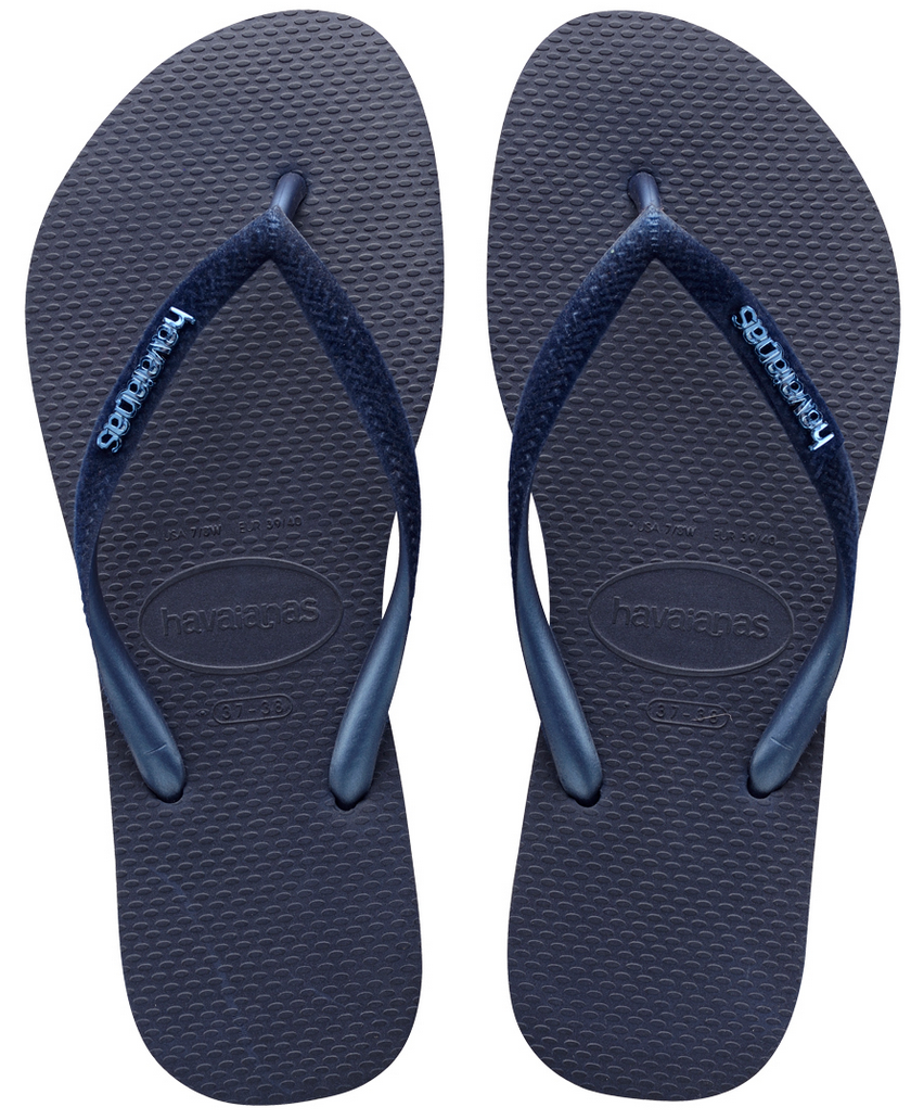 Havaianas Slim Navy Blue Colour Size  35-36
