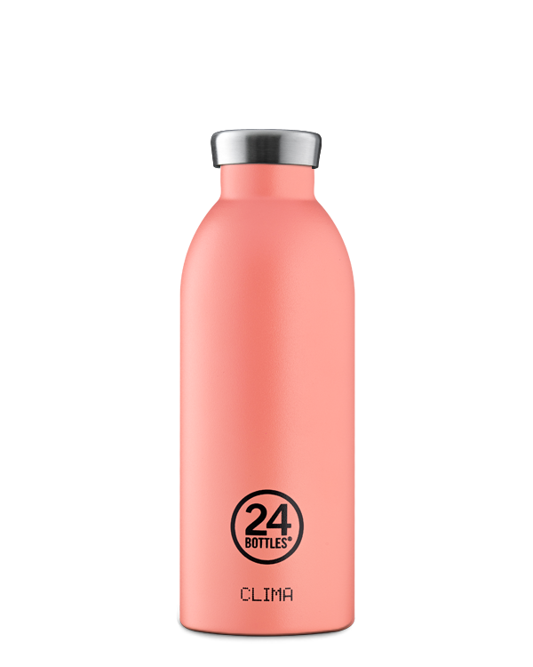 24 Clima Bottle Rose Colour Stainless Steel 500Ml