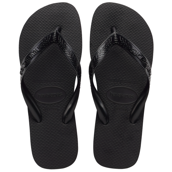 Havaianas Top Black Flip Flops Size 37/38
