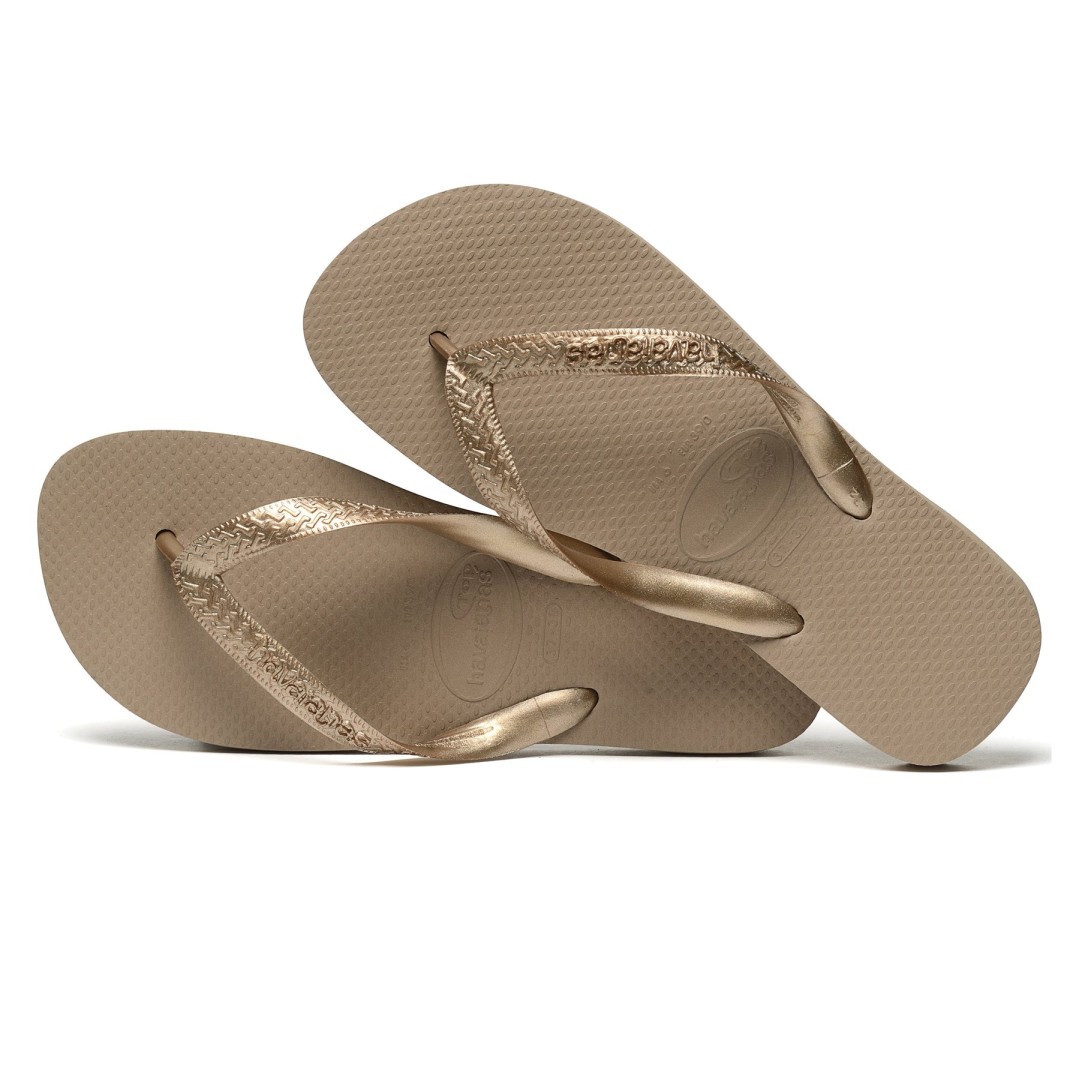 Havaianas Top Tiras Rose Gold Colour Size 37-38