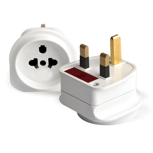 Travel Blue World to UK/CY Power Adapter Plug