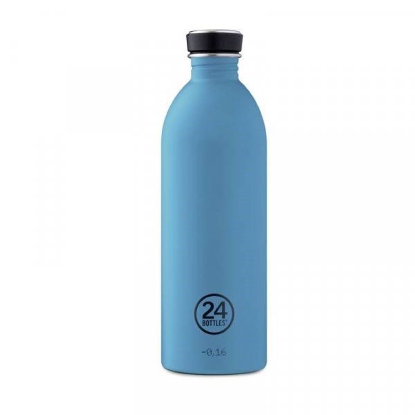 24 Bottles Urban Stainless Steel Water Bottle 1000Ml Powder Blue - Thermos