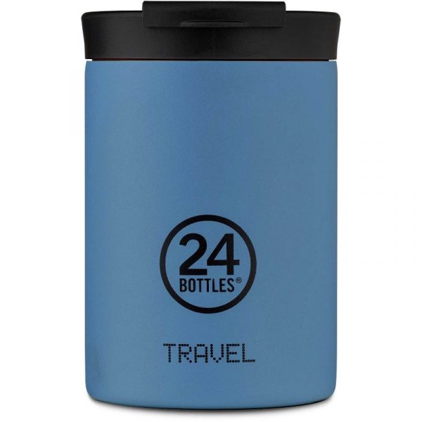 24 Bottles Travel Tumbler Stainless Steel Mug 350Ml Powder Blue