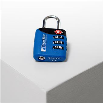 Travel Blue Combination TSA Lock - 3-Dial Luggage Lock