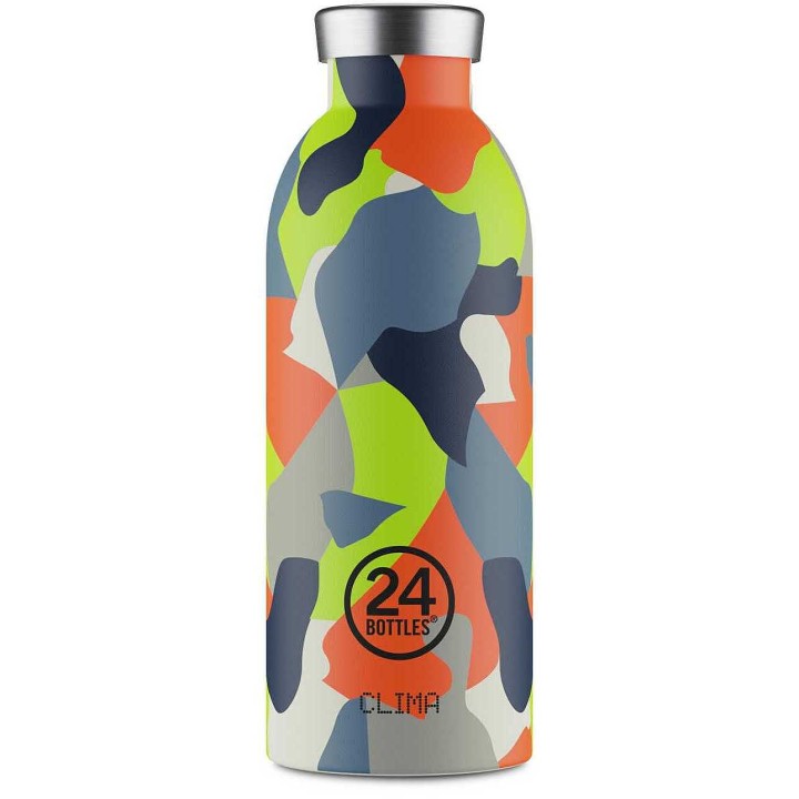 24Bottles Clima Insulated Stainless Steel Water Bottle Green Tundra 500ml