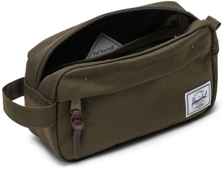 Herschel Chapter Small Travel Kit Ivy Green Design