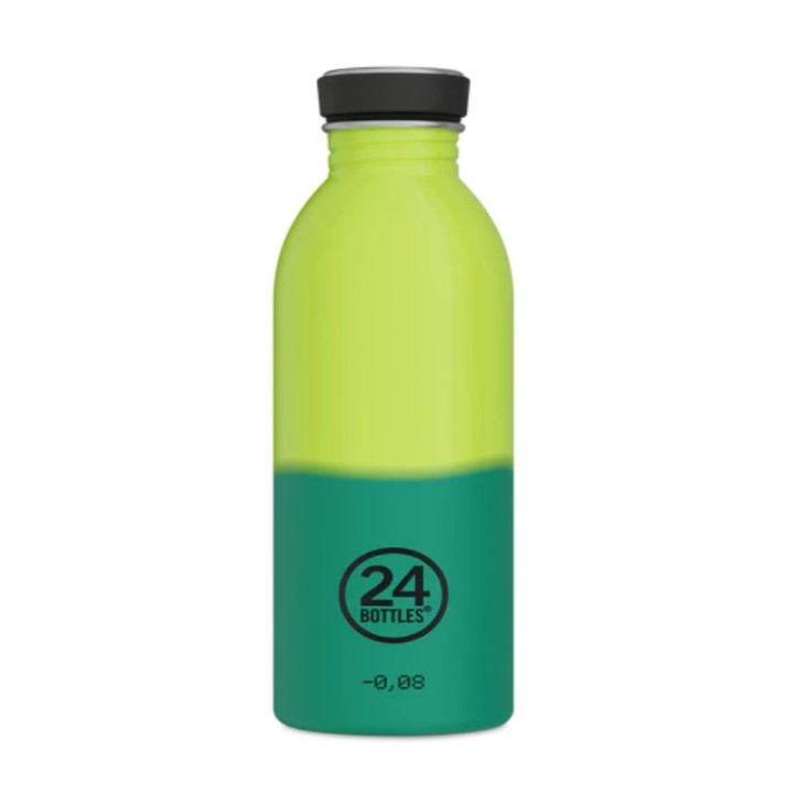 24 Bottles Urban Bottle Stainless Steel Water 500Ml Reactive Yellow/Green