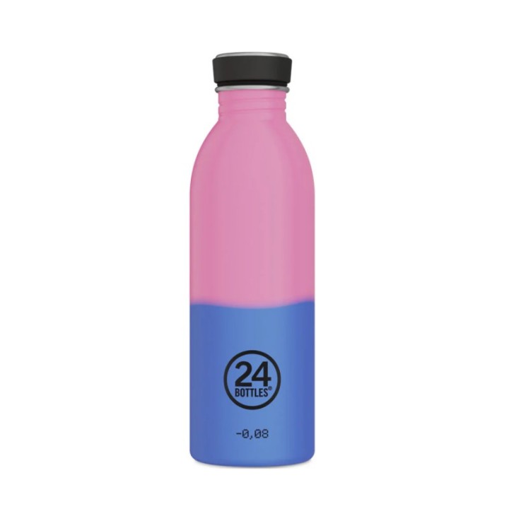 24 Bottles Urban Bottle Stainless Steel Water 500Ml Reactive Pink/Blue