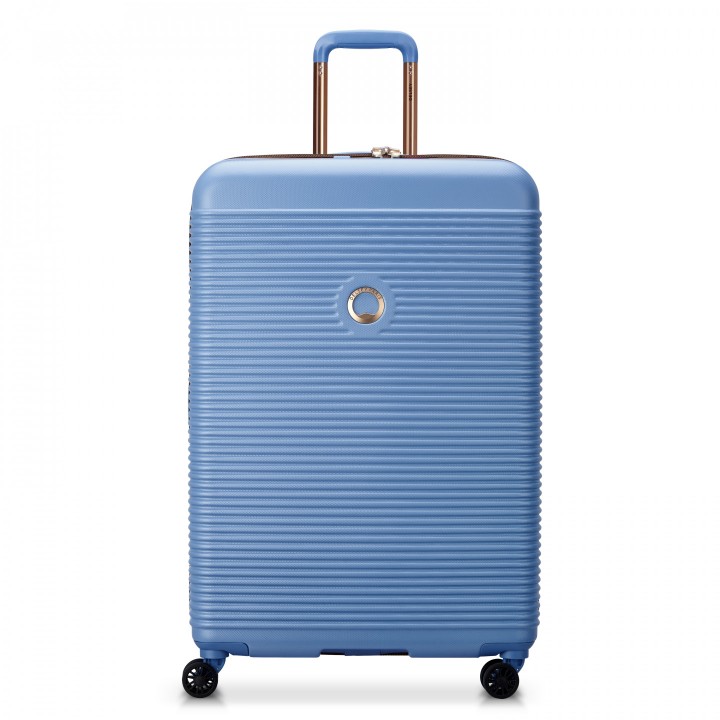 Delsey Freestyle 76 4DW – Sky Blue 4 Wheel Hard Suitcase 76cm x 50cm x 32cm