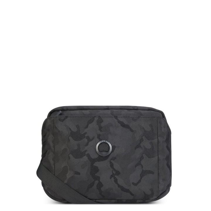 Picpus 2Cpt Horizontal Mini Bag Black Colour