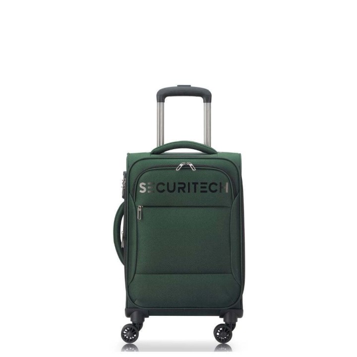 Vanguard 55 Expandable 4-Wheel Suitcase Green - 55 x 35 x 25 cm