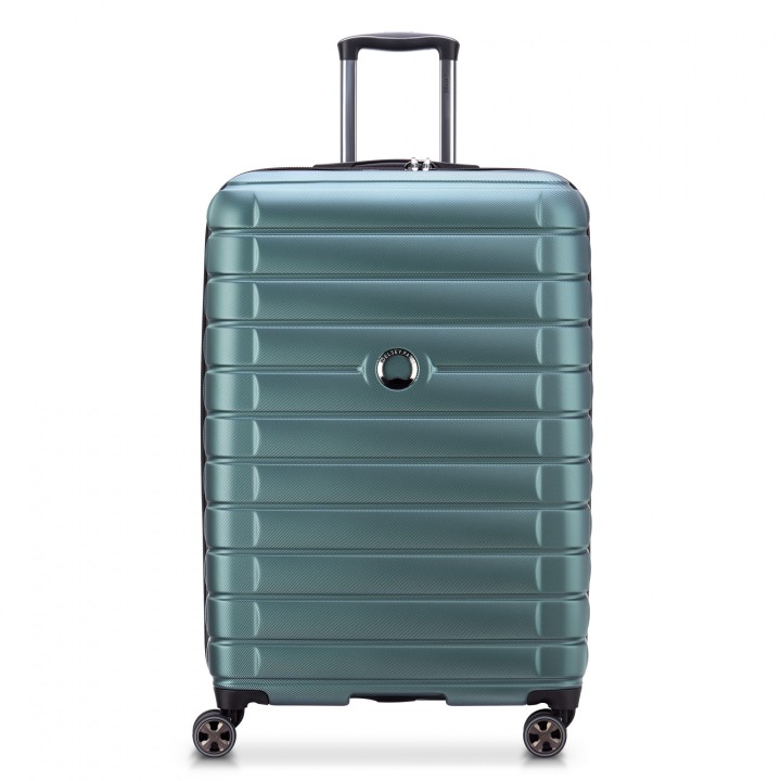 Delsey Shadow 5.0 75 Expandable – Green 4-Wheel Hard Suitcase 75cm x 50cm x 33cm