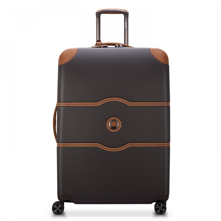 Delsey Chatelet Air 2.0 76cm – Chocolate 4-Wheel Hard Suitcase 76.5cm x 52cm x 32cm