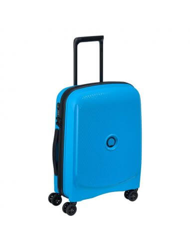 Belmont+ Hard Suitcase Slim Zinc Blue Colour 55X40X20Cm