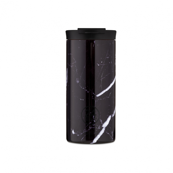 24 Bottles Travel Tumbler Stainless Steel Mug 600Ml Black Marble
