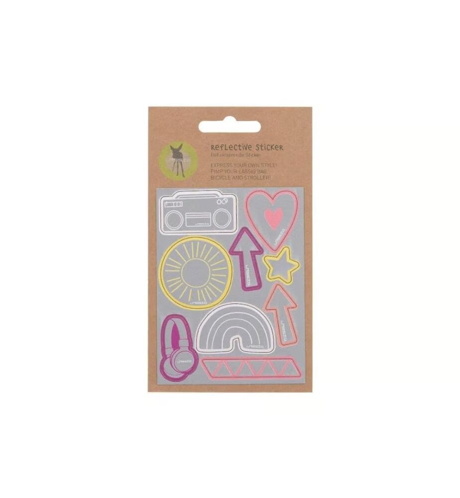 Lassig Reflective Sticker Rainbow