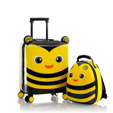 Heys Super Tots Spinner with Backpack Bumble Bee