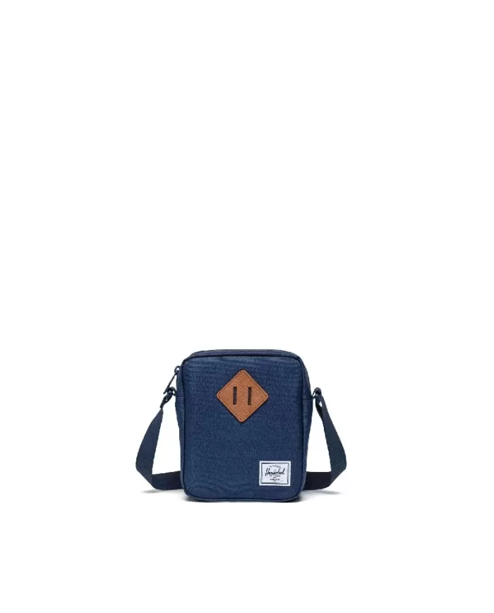 Herschel Heritage Crossbody Bag – Compact Shoulder Pack – Navy