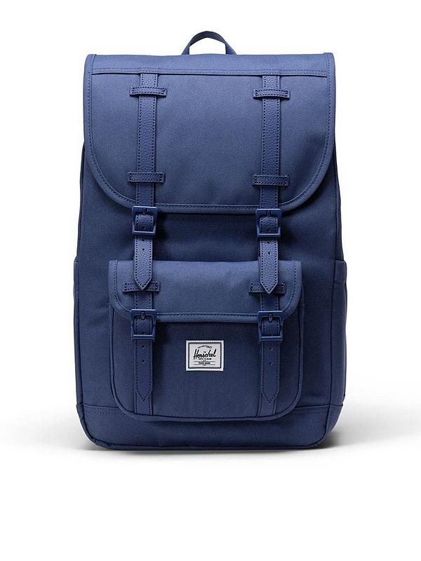 Herschel Little America Mid-Volume Backpack, Skipper Blue - 17L Stylish Laptop Backpack