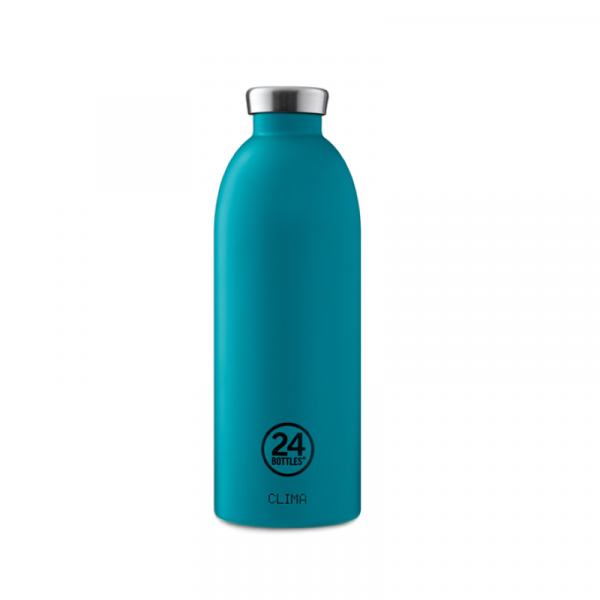 24 Bottles Clima Stainless Steel Water Bottle 850Ml Stone Atlantic Bay - Thermos