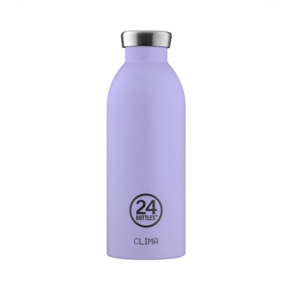 24 Bottles Clima Stainless Steel Water Bottle 500Ml Stone Erica - Thermos