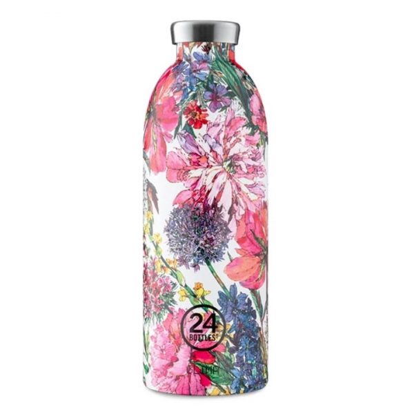24 Bottles Clima Stainless Steel Water Bottle Thermos 850Ml Begonia Floral Theme