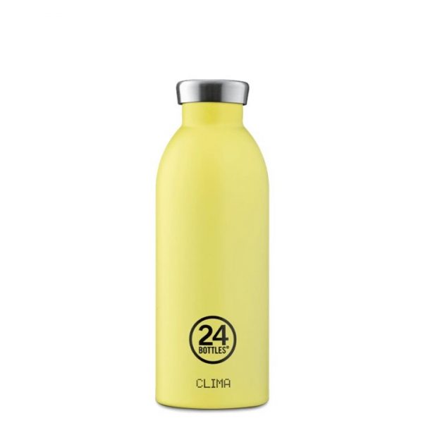 24 Bottles Clima Stainless Steel Water Bottle 500Ml Citrus - Thermos