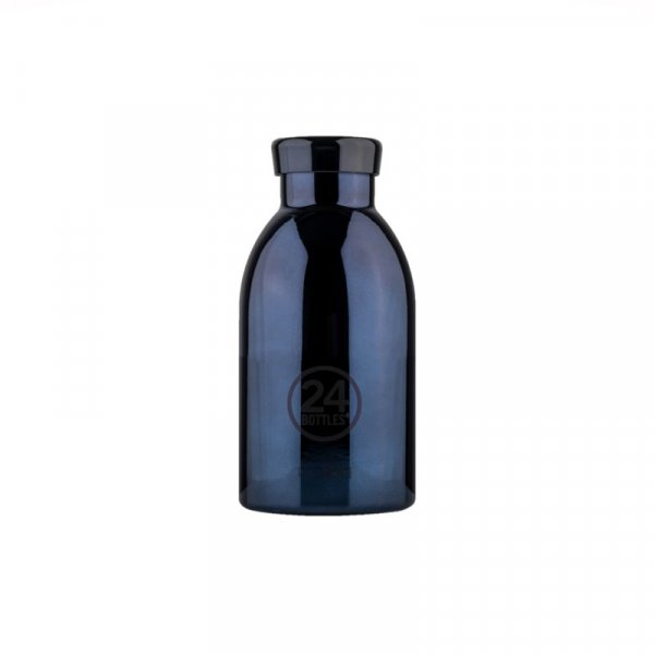 24 Bottles Clima Stainless Steel Water Bottle 330Ml Black Radiance - Thermos