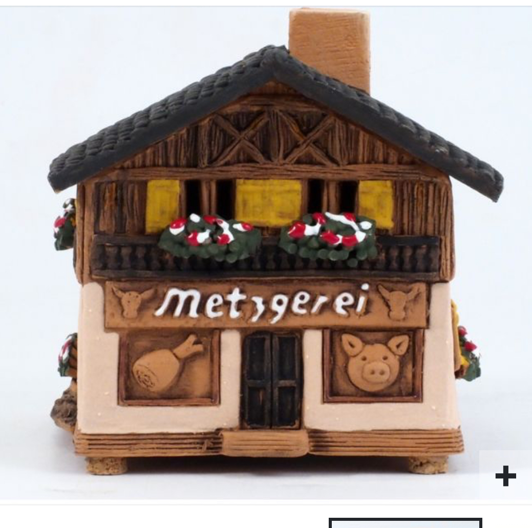 Handmade Ceramic Candlehouse - oil burner