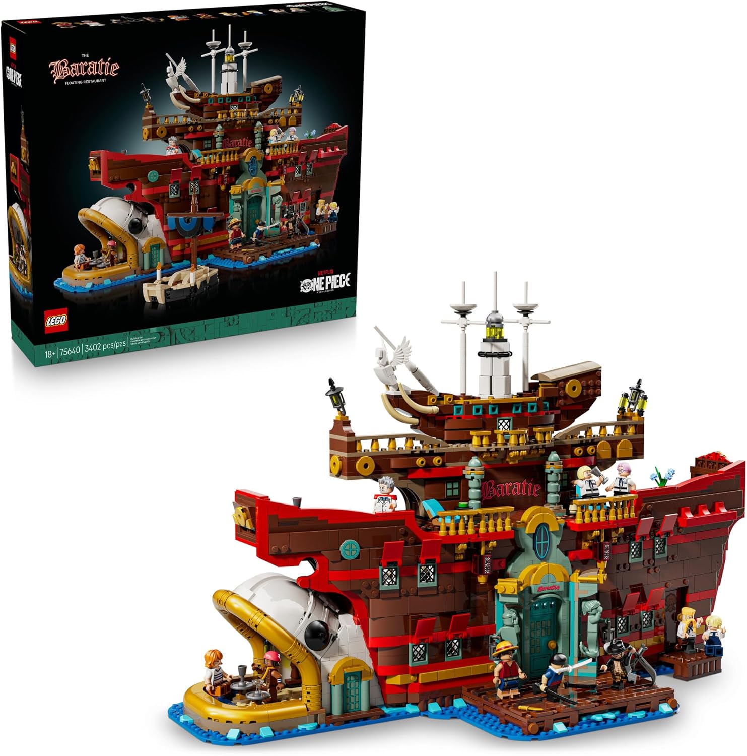 LEGO® ONE PIECE The Baratie Floating Restaurant