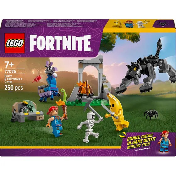 LEGO® Fortnite® Peely & Sparkplugs Camp