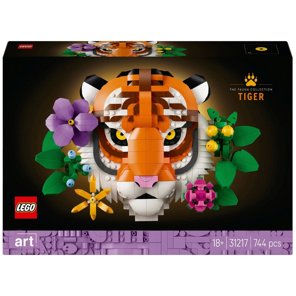 LEGO® Art The Fauna Collection - Tiger