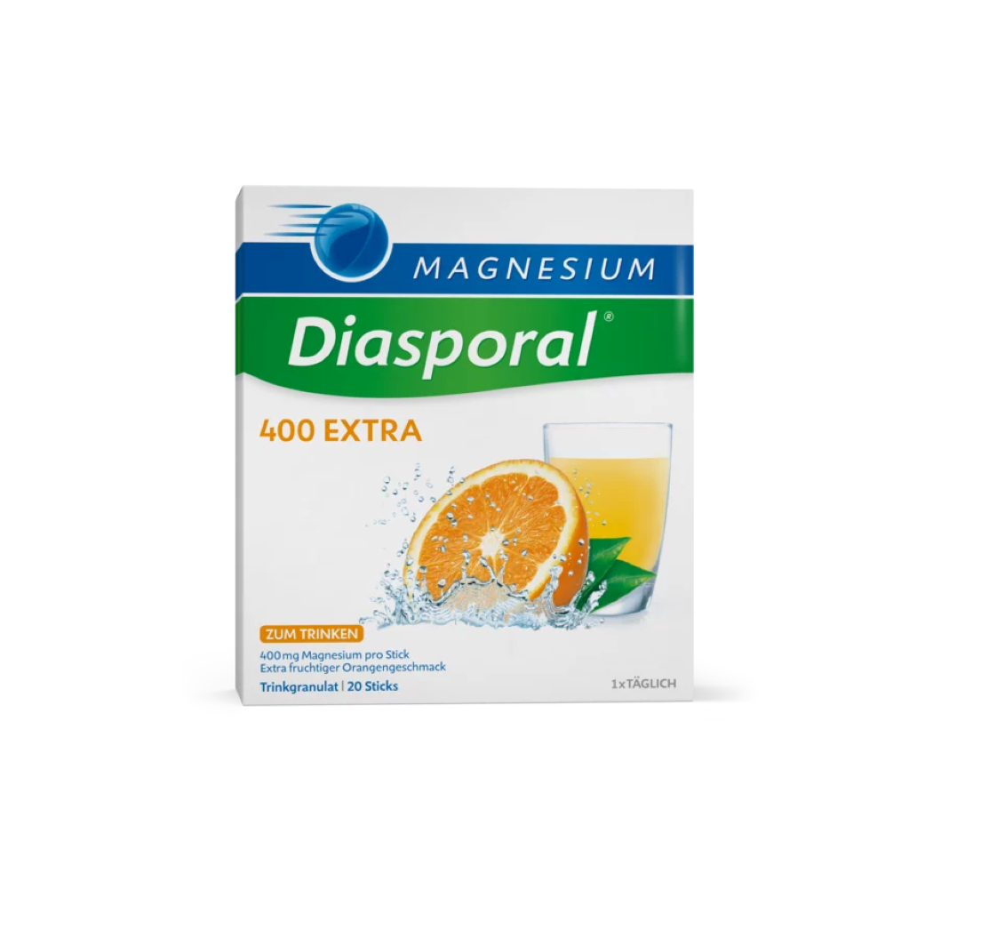 Diasporal Magnesium 400mg EXTRA 50sticks