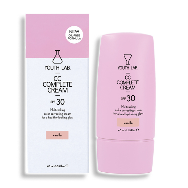 Youth Lab. Cc Complete Cream Vanilla (Light) Καλυπτική Κρέμα Ολικής Αναδόμησης Spf30 40ml