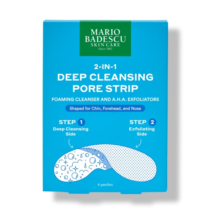 Mario Badescu 2-in-1 Cleansing Pore Strip 6 Pieces – skin care, pore strips