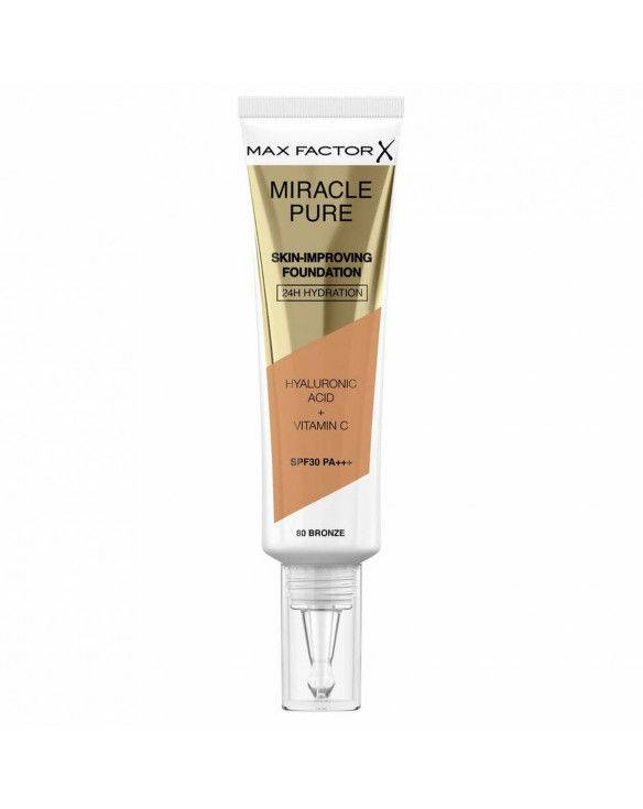 Max Factor Miracle Pure Skin Improving Foundation 80 Bronze 30Ml