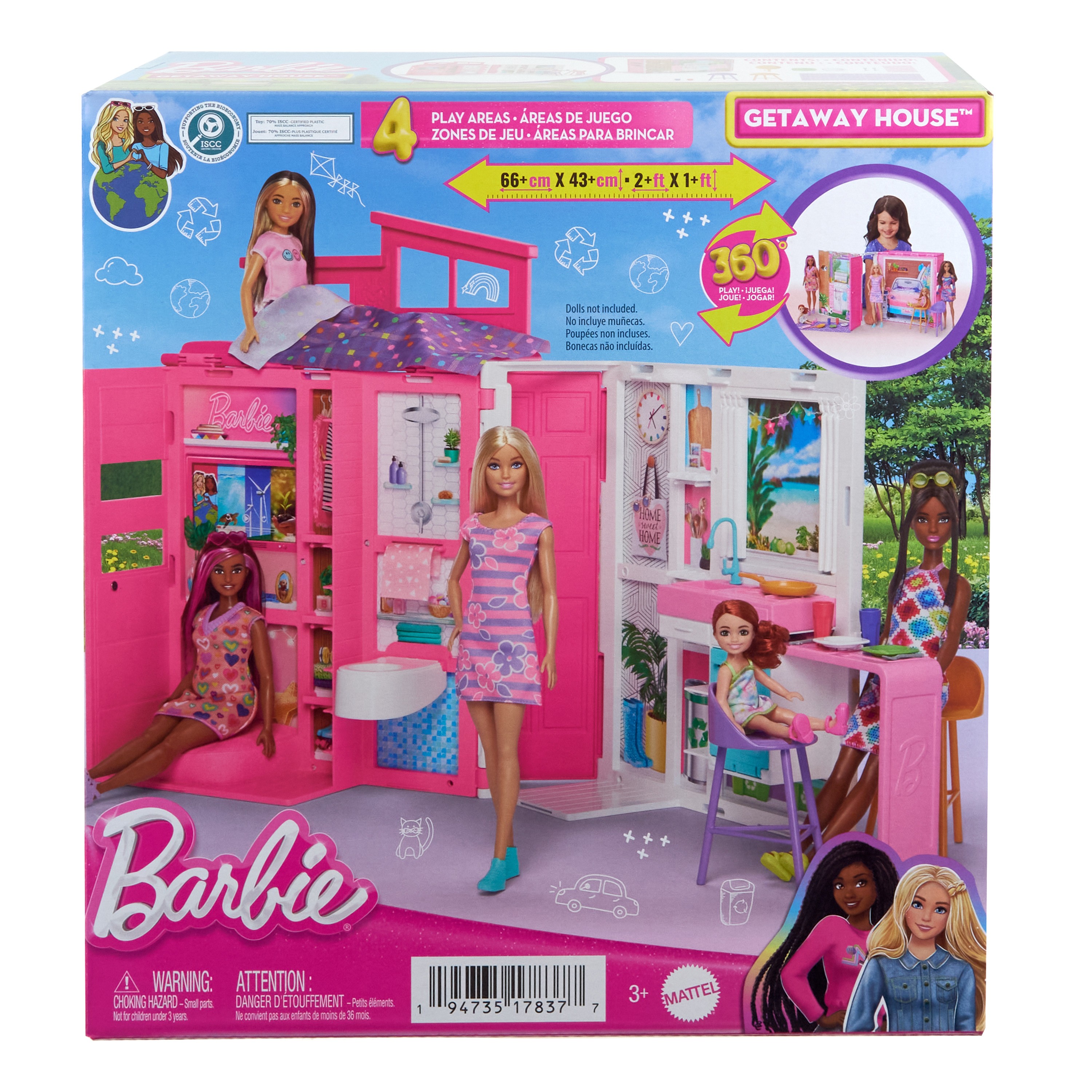BARBIE GET AWAY HOUSE