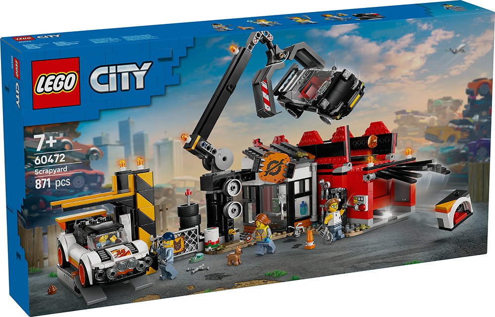 LEGO® CITY Scrapyard with Cars