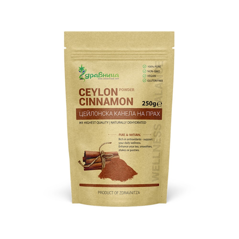 Ceylon Cinnamon Powder, 250 g, Zdravnitza
