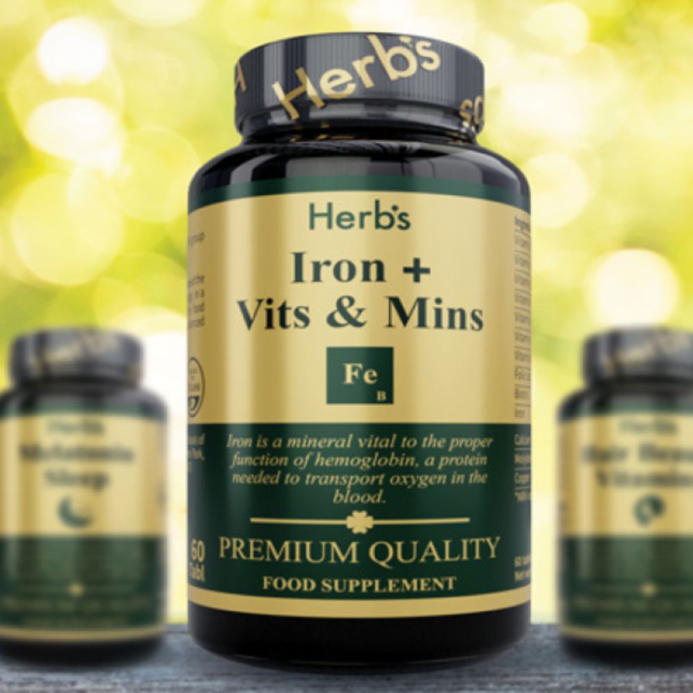 Herbs Iron + Vitamins & Minerals 60S