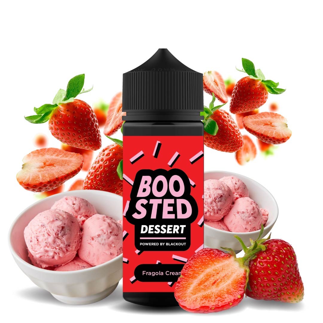 Boosted Dessert 120ml - Fragola Cream