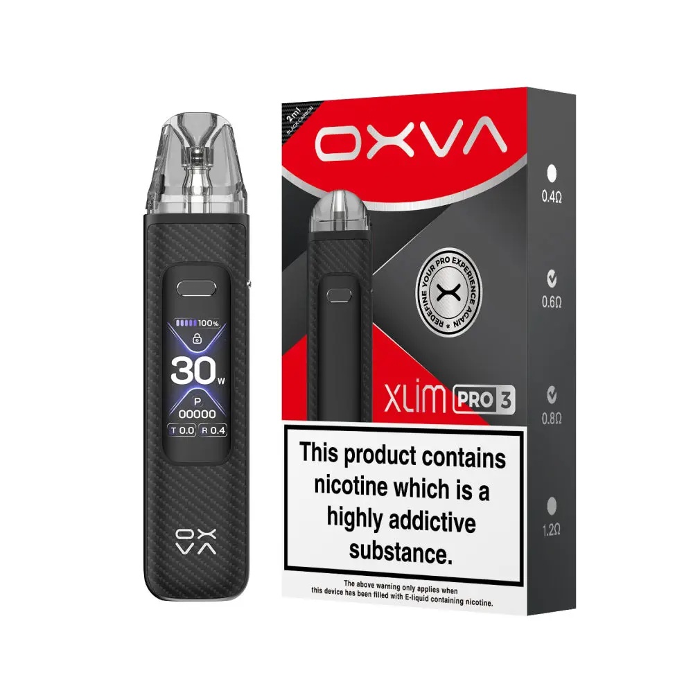 Oxva Xlim Pro 3 Black Carbon