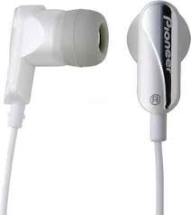 Pioneer SE-CL21W-J-H In Ear Headphones, White
