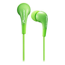 Pioneed SE-CL502-G In Ear Headphones, Green