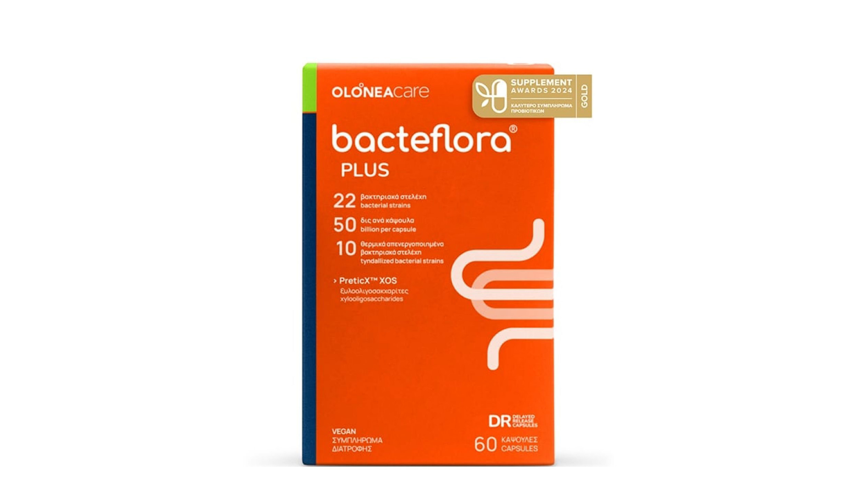 Bacteflora Plus 60 Capsules