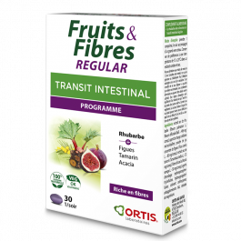 Ortis Fruit & Fibres Regular 30 Tablets